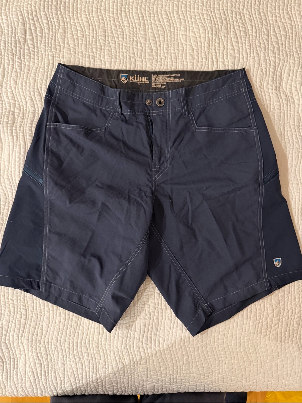 KUHL Men's Navy Blue Athletic Shorts